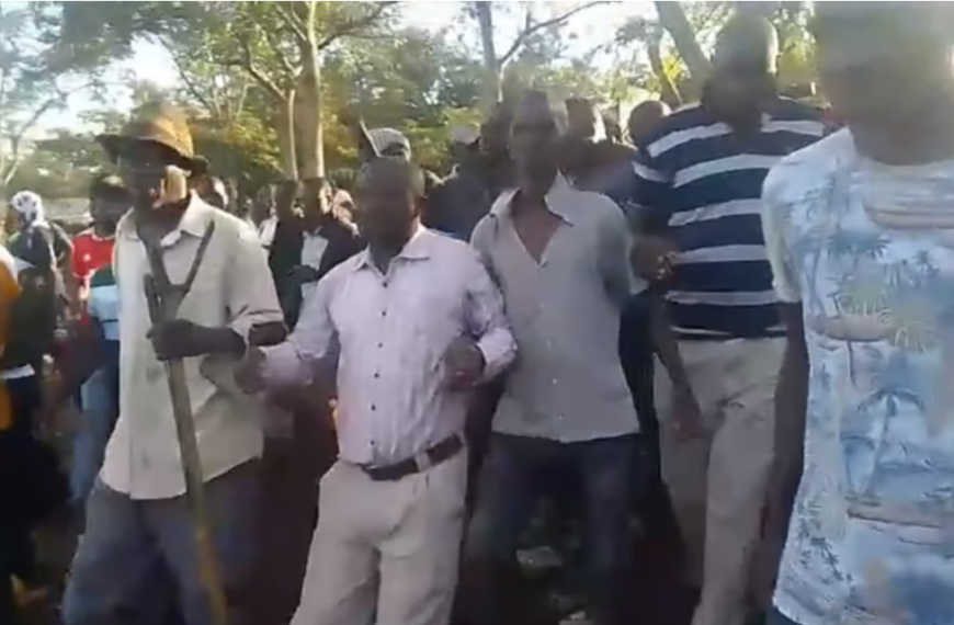 Angry students beat up school’s principal over sugarless porridge, drag him to police (video)
